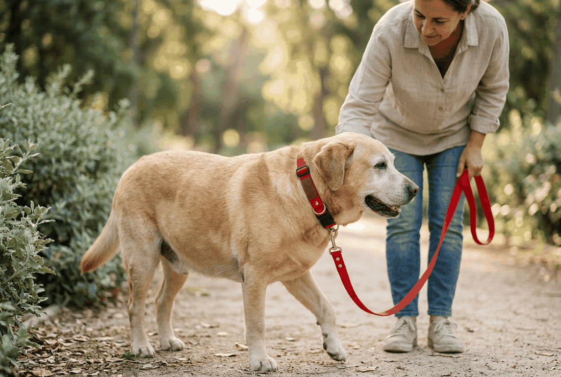 Sobrepeso en Perros Mayores: Alimentación y Paseos | RÚA INFINITY